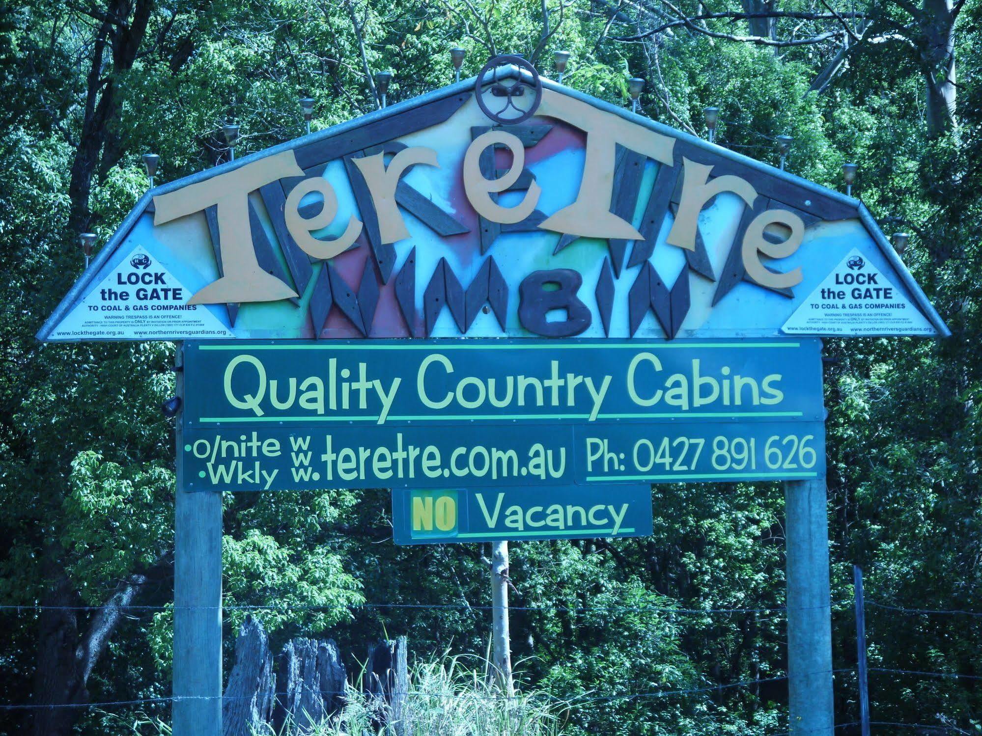 Villa Teretre Cabins Nimbin Exterior foto